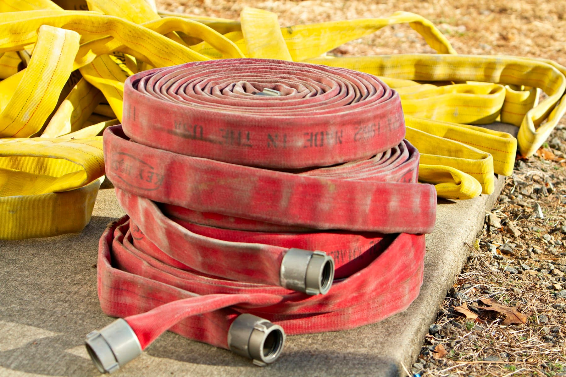 Fire hose reels and cabinets